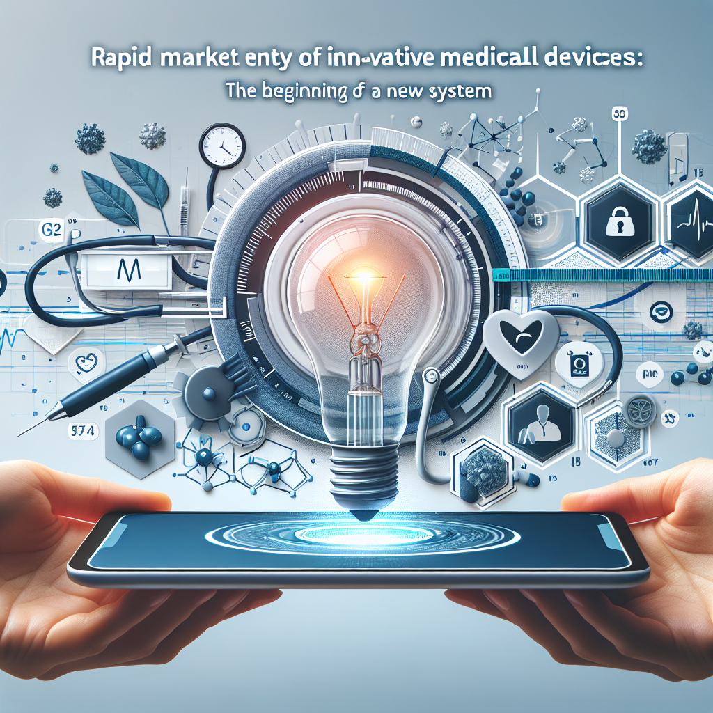 혁신적 의료기기의 신속한 시장 진입: 새로운 제도의 시작